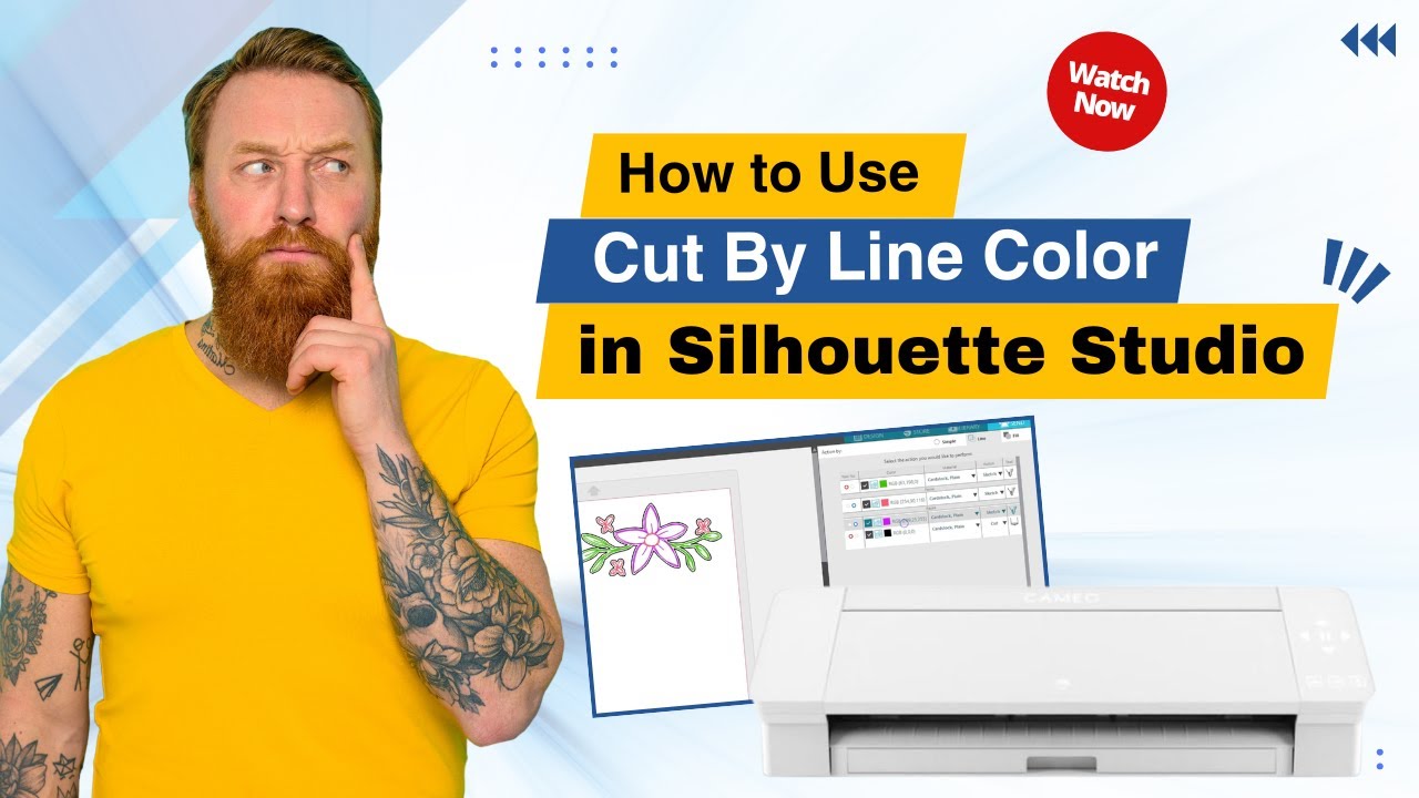 Apply Cut/color How to Use Cut By Line Color in Silhouette Studio (Easy Steps!) #howto ...