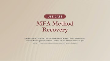 utilITise MFA Reset: AI Self-Healing Demo for Multi-Factor Authentication Issues