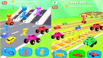 Shape shifting 🏃🚗 🚲🚦 All Levels Gameplay Walkthrough Android, ios Max Level 462 To 468