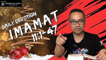 PF DAILY DEVOTION  - IMAMAT 11:1-47