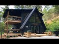 Incredibly Beautiful Whispering Waters A-Frame Chalet Tucked in Mountain Minutes from Down Town