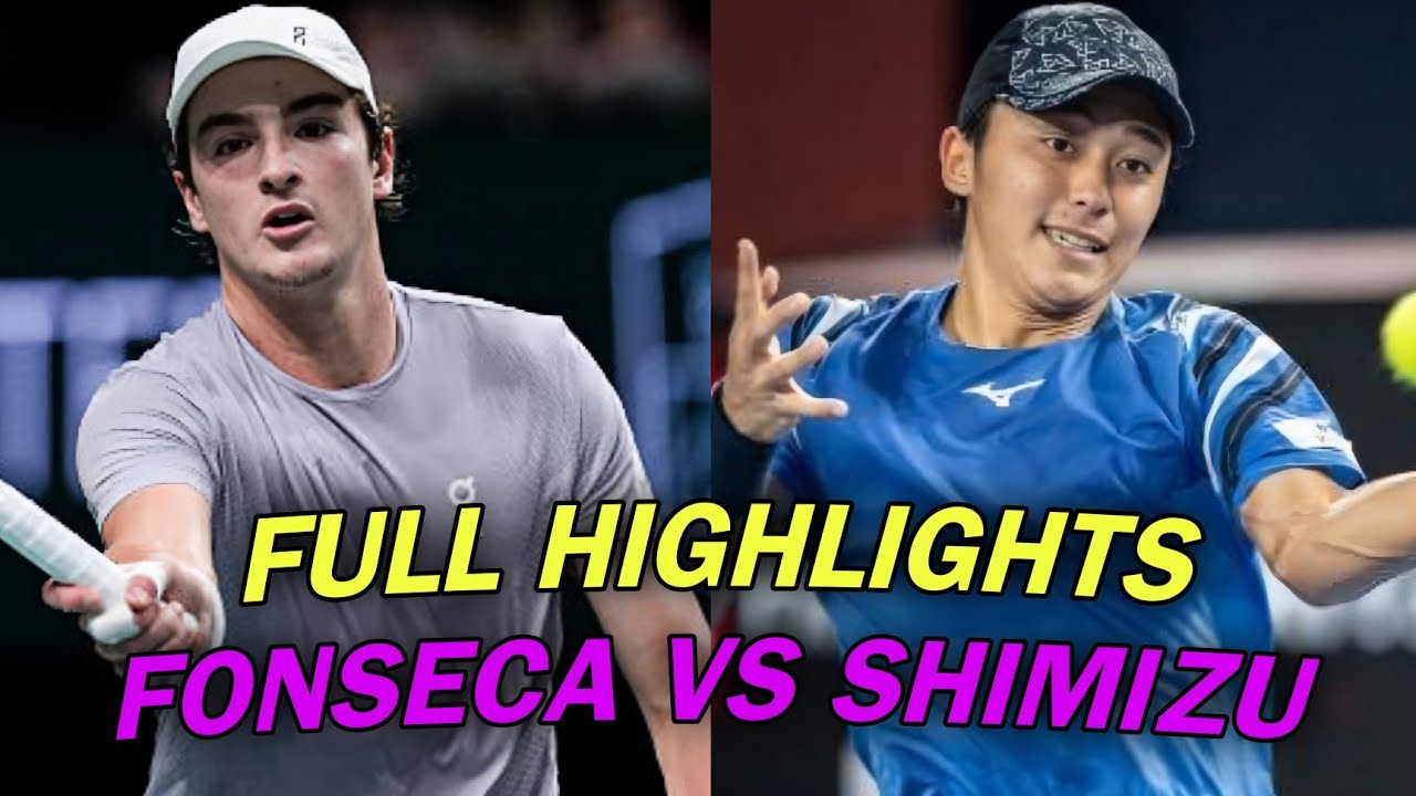 Joao Fonseca vs Yuta Shimizu Excellent Battle Full Highlights | Tennis Match (HD)