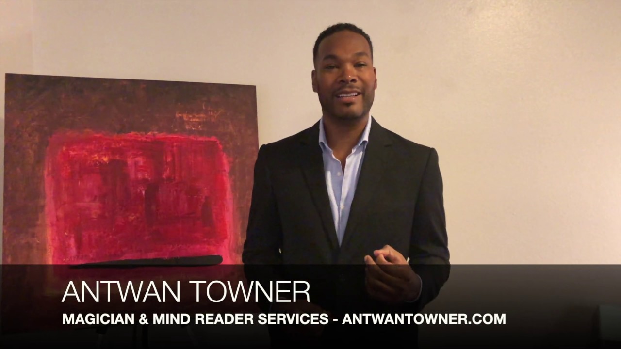 Hiring A Magician In Florida - Antwan Towner