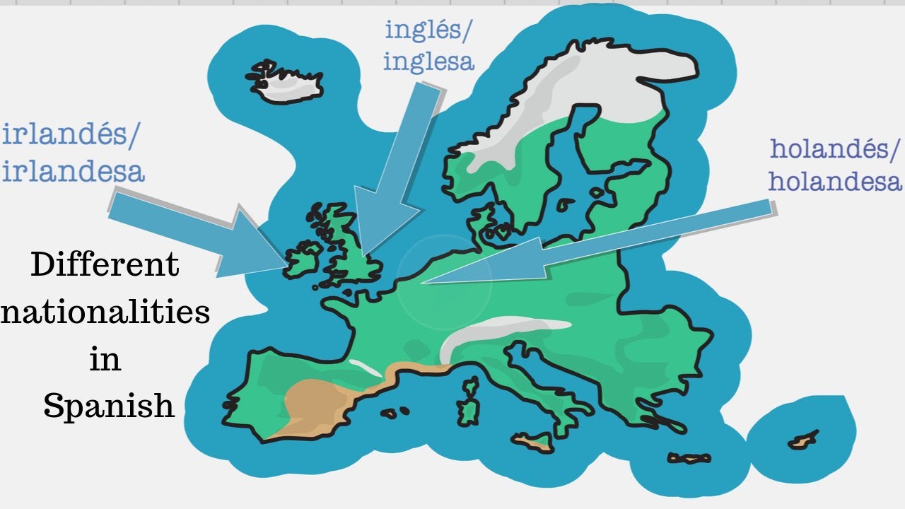 Different Nationalities In Spanish Spanish GCSE Vocabulary Module 1 Different Nationalities In Spanish Spanish GCSE Vocabulary Module 1