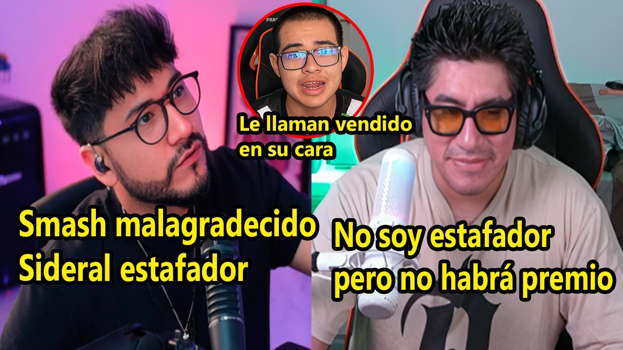 Zein expone a Sideral y a Smash | Sideral acusado de estafador | Sacha vendido