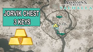 Celebrity All 3 Cultist Keys - Locked Chest (Jorvik Wealth) - Assassin's Creed Valhalla Net Worth