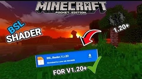 Best Realistic Shader for Minecraft PE 1.19.83/1.20 (Render Dragon) - No Clickbait!
