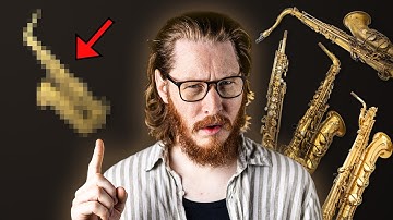 My Saxophone Collection (the four main types of saxophones, and one odd one)