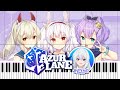 Azur Lane Opening Song (Piano Version) graphite/diamond by may'n | Hurricane Studios