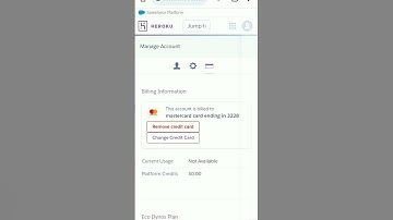 heroku credit card details 💯💯💯 #heroku #trendingshorts