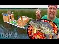 Catch &amp; Cook Crappie On Sebago Lake - DAY 4 of 7 Waterworld Survival Challenge Season 2 Pirate Ship