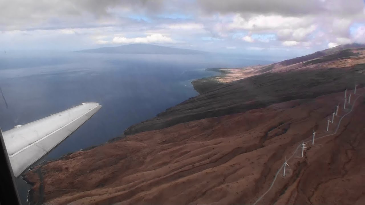 Welcome To Maui!!! Fantastic HD Boeing 717 Landing At Kahului Airport!!! aircraft carrier