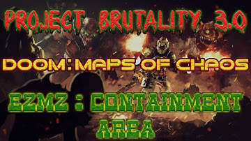 DOOM1 Maps Of Chaos ☣️ E2M2: Containment Area (Project Brutality 3.0)