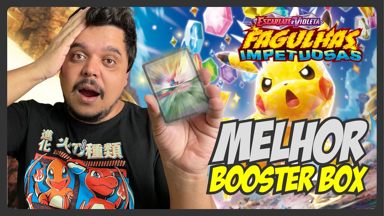 booster box fagulhas impetuosas Pokmon TCG, Treinador Avanado Escarlate E Violeta 8 Brinquedos e Jogos Cartas Pokmon Box Fagulhas Impetuosas