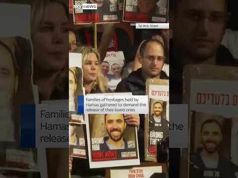 Families of hostages demand release