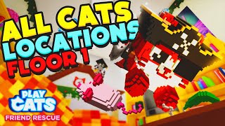 Play Cats Morphs: Friend Rescue | FLOOR 1 | ALL CATS LOCATIONS screenshot 5