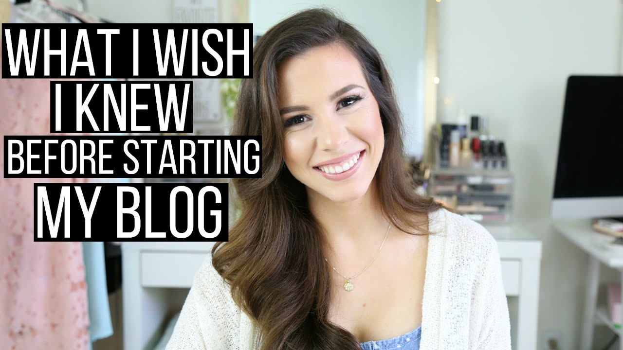 ⁣What I Wish I Knew Before Starting My Blog! | hayleypaige