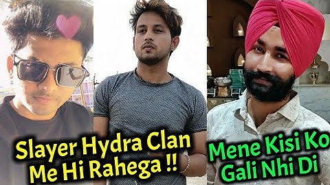 Hydra Dynamo And Slayer Reply To NHR Hunter || Carryminati On Abusive Superchats || Gtxpreet ||