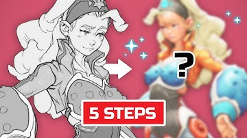 🎨 HOW TO COLOR YOUR DRAWINGS (in 5 simple steps)