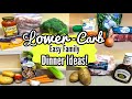 4 Low Carb Recipes! | What's For Dinner? | Julia Pacheco