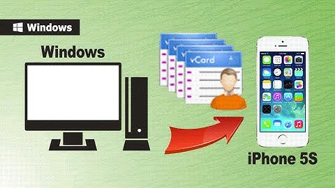 How to Import vCard Contacts to iPhone 5S, Sync VCF Files to iPhone 5S?