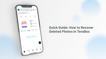 How To Recover Deleted Photos in TeraBox? #terabox #cloudstorage #safe