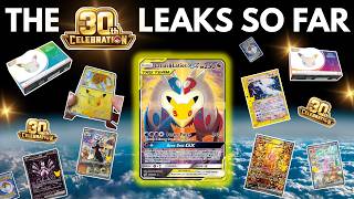 ALL The Pokemon 30th Anniversary LEAKS SO FAR !