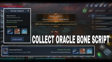 MIR4 - DISTORTED RECORD REQUEST ~ COLLECT ORACLE BONE SCRIPT