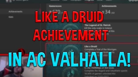 Like a Druid Achievement / Trophy Walkthrough! (Assassins Creed Valhalla: Wrath Of The Druids)