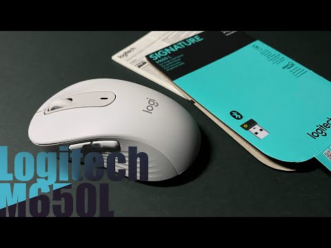 Распаковка Logitech M650L
