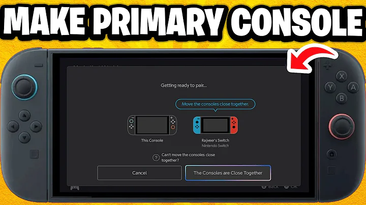 Nintendo Switch 2: How to Change Primary Console - Fastest Guide