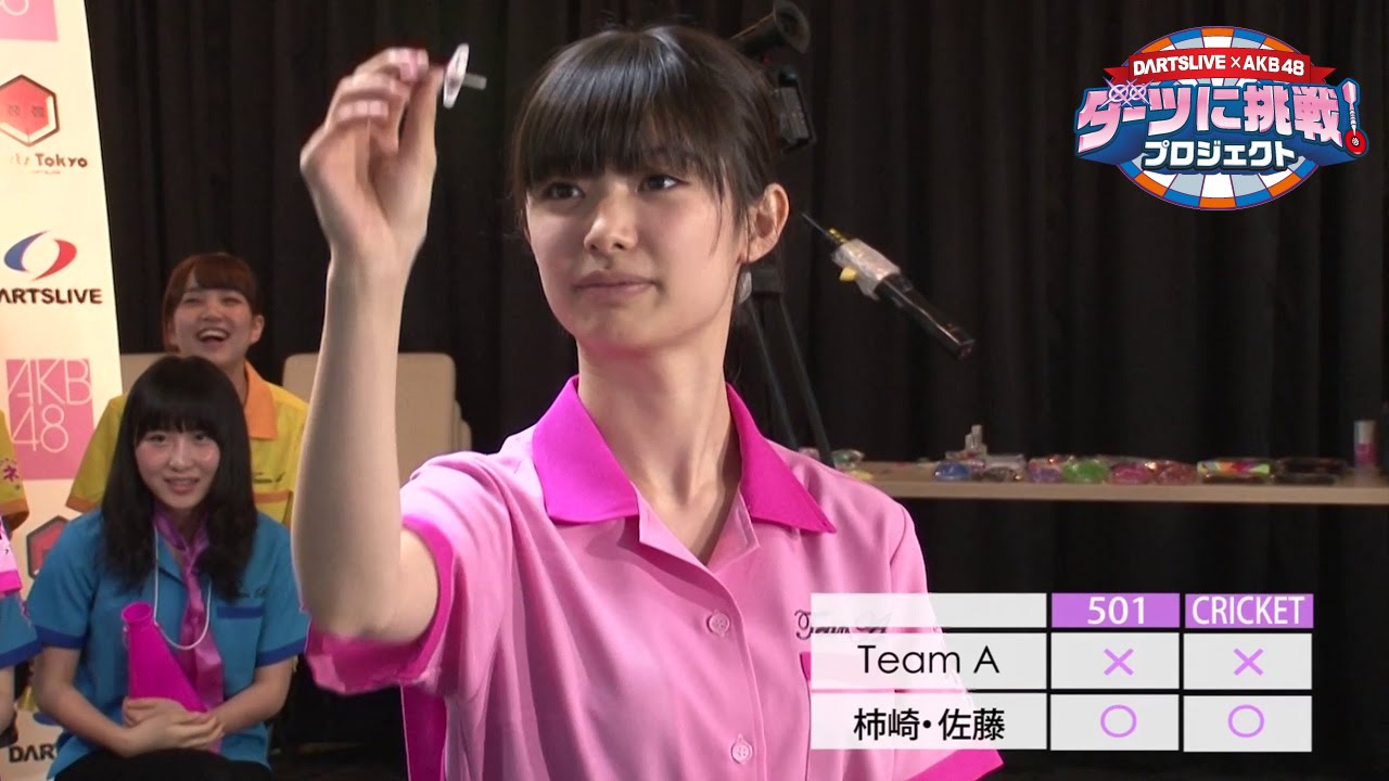 DARTSLIVE x AKB48 ダーツに挑戦！プロジェクト報告 - YouTube