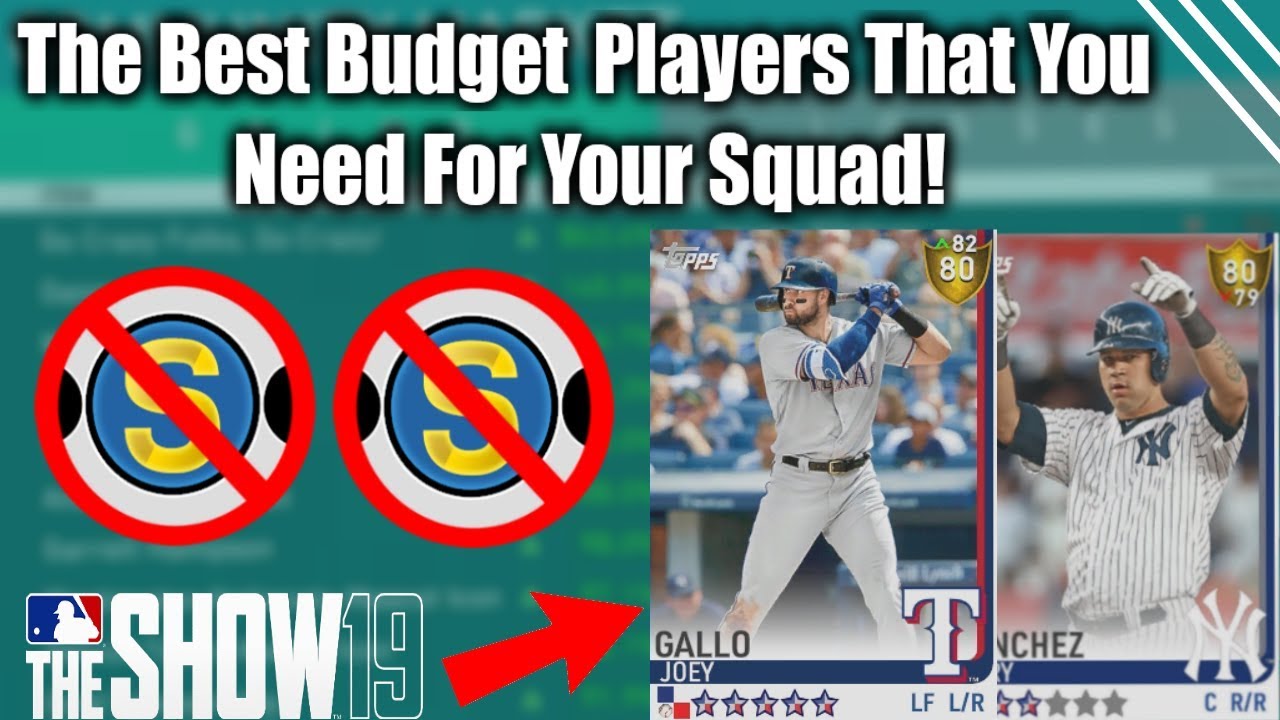 Best Budget Players You NEED For Your Team! Great Cards For Cheap! MLB The Show 19 Diamond Dynasty