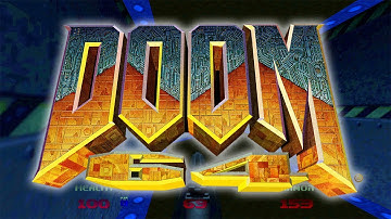Doom 64 MAP06: Alpha Quadrant Gameplay Walkthrough  100% Secrets 100% Kills High Quality