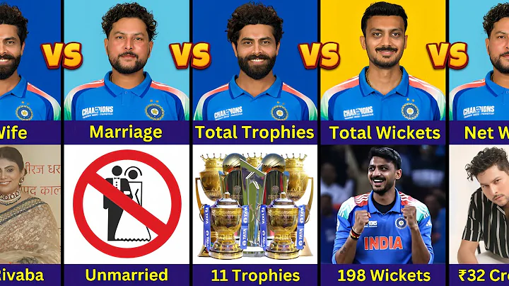 Comparison: Ravindra Jadeja vs Kuldeep Yadav vs Axar Patel