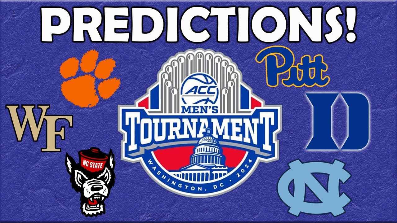 ACC TOURNAMENT PREDICTIONS! YouTube
