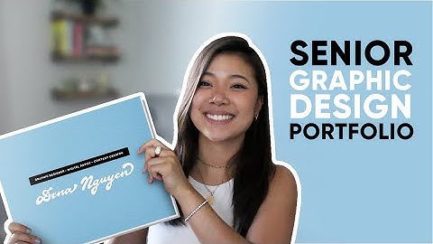 My Senior Graphic Design Portfolio (With Tips!)