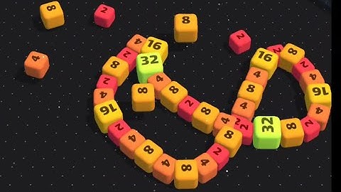 Snake & Cubes - Merge 2048 Number Unlock 128-256-512 All Levels 10-19 Gameplay walkthrough part 2