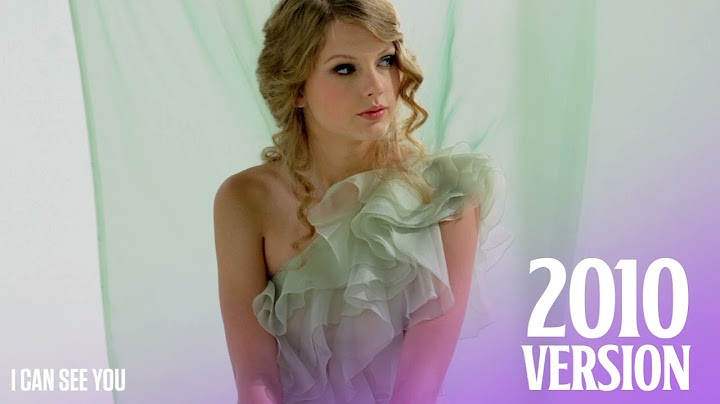 Taylor Swift - I Can See You (2010 Version) (From The Vault) - Audio