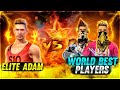 GRANDMASTER VALA ELITE ADAM 👽 VS 😈 WORLD BEST PLAYERS - GARENA FREE FIRE