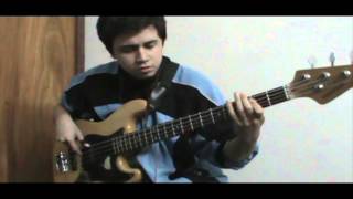 Video thumbnail of "Prince Royce - Darte un beso (bass cover - linea de bajo)"