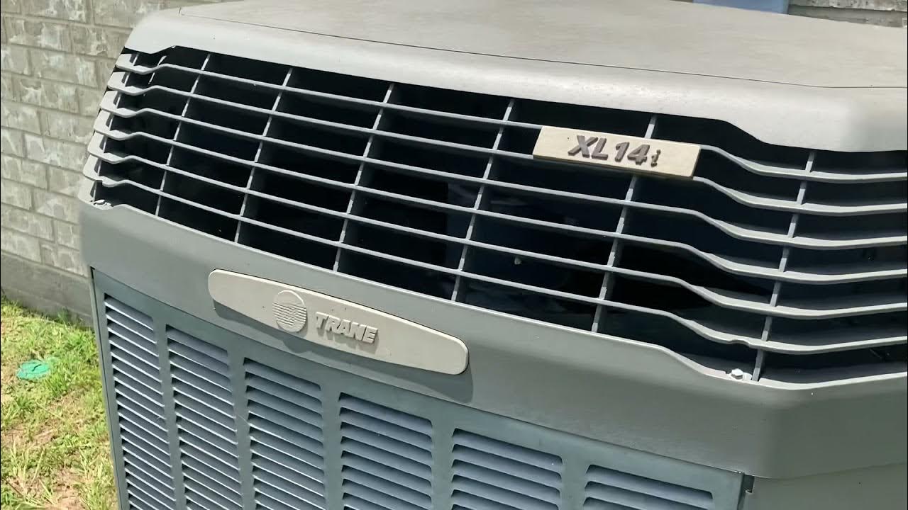 2005 2 Ton Trane XL14i Running In COOL Mode YouTube