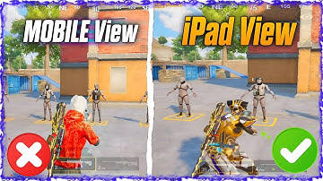 How to Get iPad View in PUBG Mobile on Any Android Device 🤯