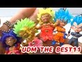 ガチャガチャ　ドラゴンボール超 UDM THE BEST11 全５種紹介します！ DRAGONBALL アルティメットディフォルメマスコット