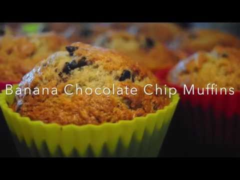 Banana Chocolate Chip Muffins