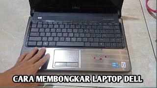 CARA MEMBONGKAR LAPTOP DELL INSPIRON 1464 GANTI HDD