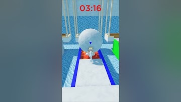 Snow Race #robloxgames #shorts