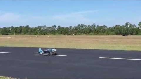 Hanger 9 60cc Corsair landing gear failure.