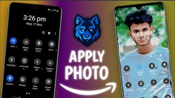 How to Apply Photo In Notification Panel In Any Android Devices??