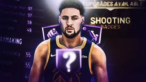 NBA 2K20 Klay Thompson Build! Best Sharpshooting Badges + Maxed Three Point *Must See!*